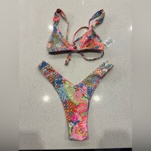 Kulani Kinis Multicolor Paisley Bikini